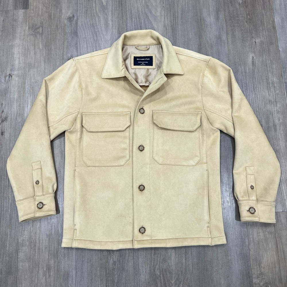 Abercrombie and Fitch Jacket Vegan Suede